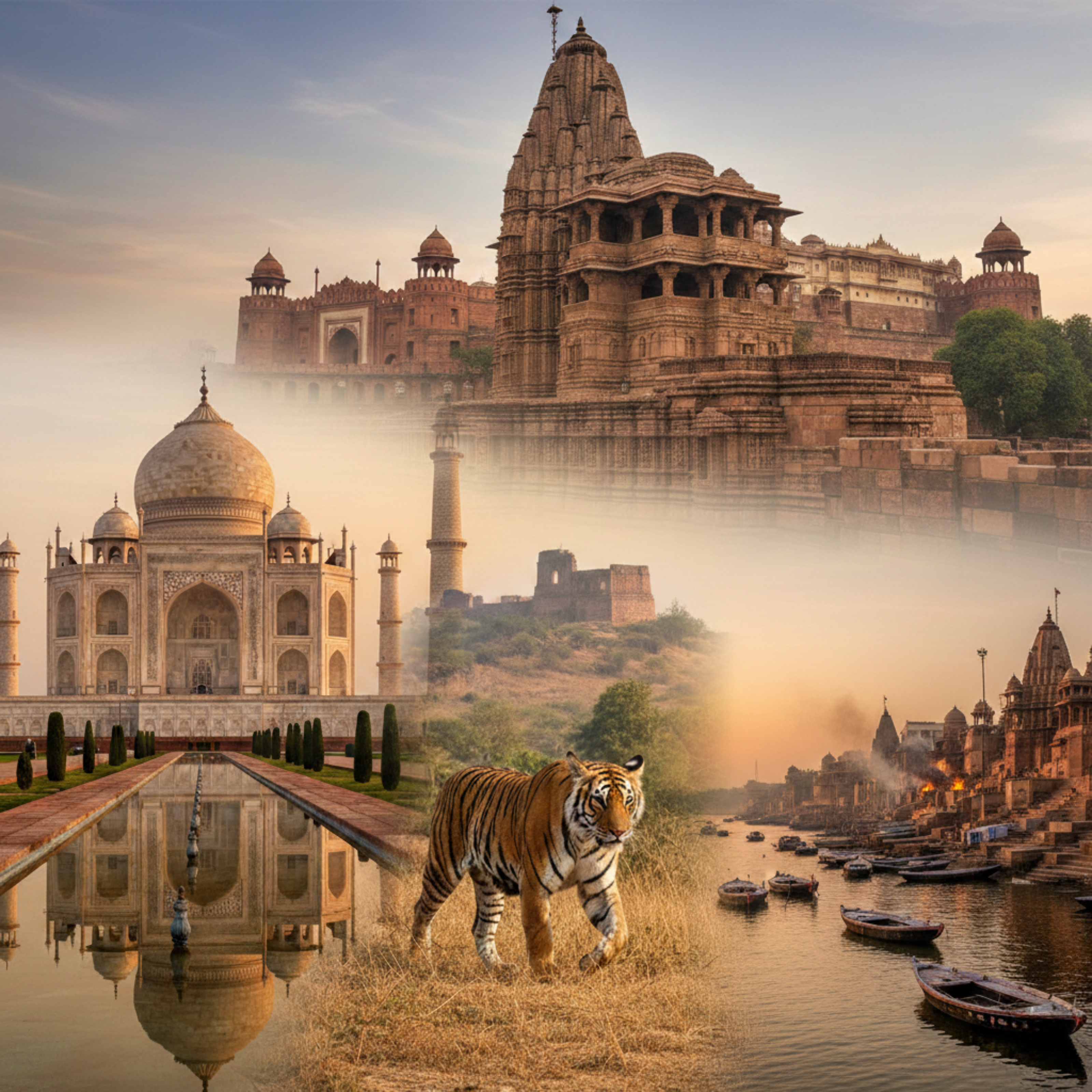 The Indian Magic: Forts, Temples & Wildlife